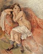 Jules Pascin Susan near the sofa oil painting picture wholesale